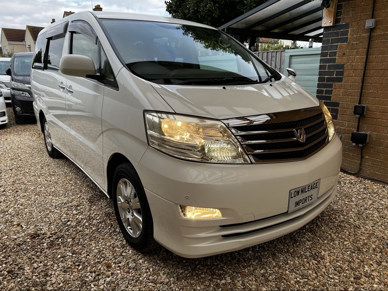 View TOYOTA ALPHARD 2.4 AX L Edition 8 seater - FULLY UK REGISTERED AND PREPARED
